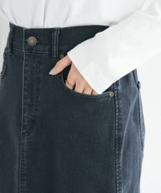 CRAFT STANDARD BOUTIQUE 裏起毛デニムＡラインスカート