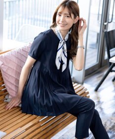 Tiaclasse 【洗える】ドロストテーパードパンツ