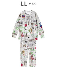 tsumori chisato SLEEP ツモリチサト パジャマ 長袖 長ズボン 綿混(本体) あったか レディース  UDW450 /ワコール