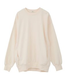 earth music&ecology サイドリブロゴスウェット