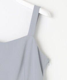 Feroux 【洗える】プリーツコンビ ジャンパースカート