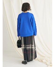 CRAFT STANDARD BOUTIQUE ケーブルニットドッキングスウェット