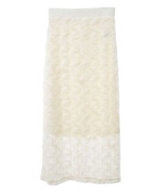 Green Parks チュールフリルＩラインスカート