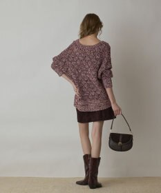 GRACE CONTINENTAL オーバーニットカーディガン