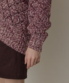 GRACE CONTINENTAL オーバーニットカーディガン