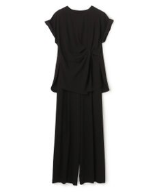 uncrave バックサテンジョーゼット オールインワン