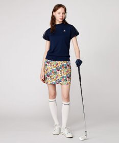 23区GOLF 【WOMEN】【吸水速乾】ステッカープリント スカート