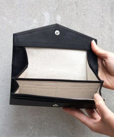 FOLNA RD ソフトレザー・ホイルレザー エンべロープ長財布