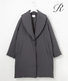 23区 S 【R(アール)】LIMONTAライトダウン ショールカラーコート