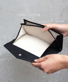 FOLNA RD ソフトレザー・ホイルレザー エンべロープ長財布