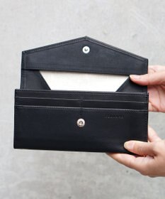 FOLNA RD ソフトレザー・ホイルレザー エンべロープ長財布