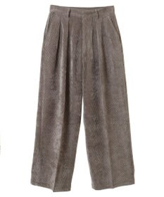 AMERICAN HOLIC コーデュロイタックワイドパンツ