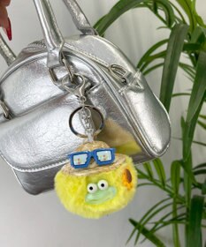 WEGO サマバケ麦わらモンスターぬいぐるみキーホルダー