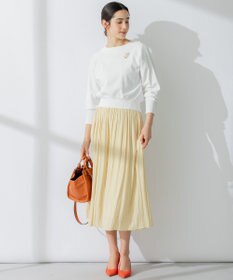 組曲 S 【パールボタン付】ブーケカラーリラクシー ニット