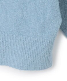 UNFILO 【前後着用 可能】ふわふわニット 2WAY パールボタンカーディガン