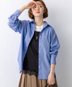 23区 【一部先行予約/VERY掲載】CANCLINI シャーティング ベーシックシャツ