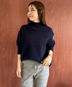 UNFILO 【WEB＆一部店舗限定】へアリースウェット ハイネックニット