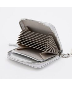 UNBILLION ペルケ perche / パール調ストラップ・ジャバラカードウォレット