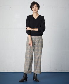 J.PRESS LADIES 【洗える】PRINCE Vネック ニット