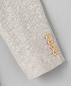GOTAIRIKU 【DORMEUIL】ドーメル HEXAGON リネン ジャケット_ベージュ