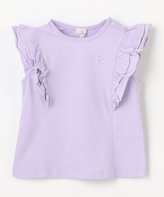 組曲 KIDS 【80-100㎝】 フルールフリルTシャツ