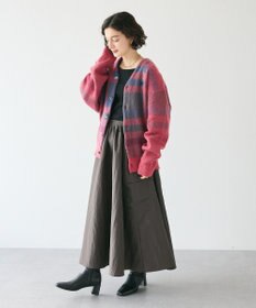 CRAFT STANDARD BOUTIQUE ナイロンワークギャザースカート