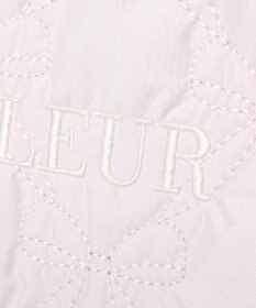 Maison de FLEUR ギャザーハンドル2Wayリボンキルティングトート