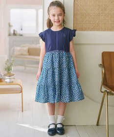 組曲 KIDS 【150-160㎝】 petit marguerite ドッキングワンピース