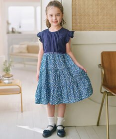 組曲 KIDS 【150-160㎝】 petit marguerite ドッキングワンピース