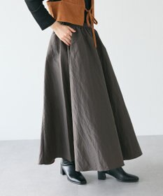 CRAFT STANDARD BOUTIQUE ナイロンワークギャザースカート