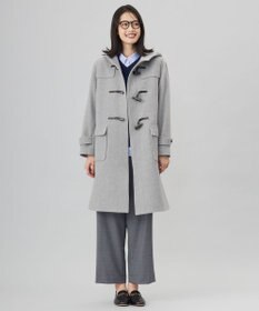 J.PRESS LADIES Jackal 140sソフトメルトン ダッフルコート