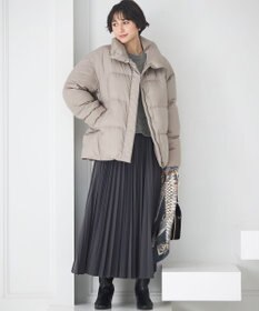 23区 L 【Oggi掲載】シレータフタ ハイネック ショート ダウンコート