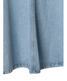 earth music&ecology ペプラムマーメイドデニムスカート