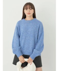 earth music&ecology ファンシーヤーンメランジプルオーバー