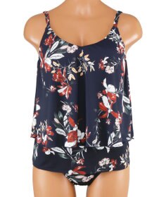 San-ai Resort（三愛水着楽園） 【SALE】ロングパンツセット水着　9M・11L　【Coral veil（コーラルヴェール）】