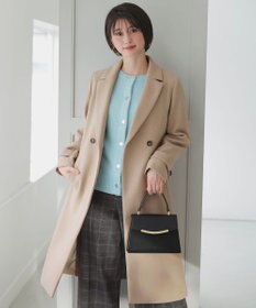 ANY SIS S ウールライクロング チェスターコート