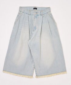 WEGO クロップドワイドデニムパンツ