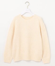 ANY SIS 【洗える】ソフトタッチ求心 ニット