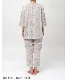 Wing パジャマ 綿100%(本体) 天竺素材 7分袖 長袖 8分丈 レディース EP8044 ウイング／ワコール