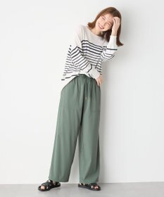 ANY L 【洗濯機可能/接触冷感/UVケア/イージーケア】清涼リラックスパンツ