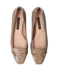 Bridget Birkin 【PARADIS COULEUR】スクエアトウメタルオーナメントパンプス