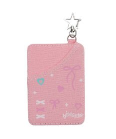 WEGO 【痛バ＆推し活グッズ】デニムハートカードホルダーキーホルダー