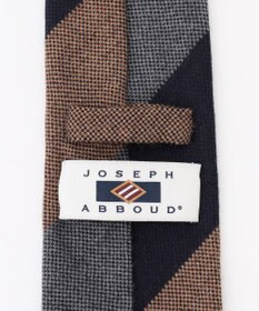 JOSEPH ABBOUD 【イタリア素材・日本製】ワイドレジメンタル ネクタイ
