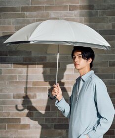 MOONBAT 断熱パラソル 二階建て 晴雨兼用 プレーン 60cm 大きめ 日傘 遮熱 遮光 UV