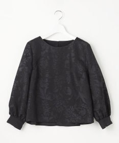 自由区 【セットアップ対応・洗える】オパールプリント ブラウス