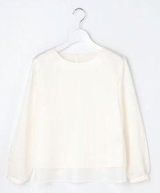 J.PRESS LADIES L ハンマーサテン カットソー