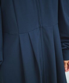 #Newans 【セレモニーにも】〈亀恭子さんコラボ〉ボリュームスリーブロングワンピース