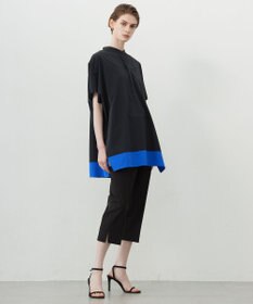 ICB 【洗える】トリアセドライストレッチ クロップドパンツ