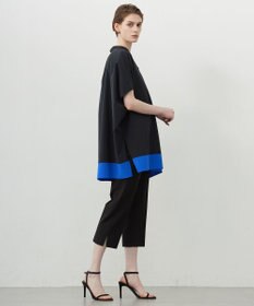 ICB 【洗える】トリアセドライストレッチ クロップドパンツ