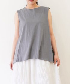 TOQUE 〈大草直子さんアドバイザー〉 【天然素材】タンギス コットン天竺ノースリーブ